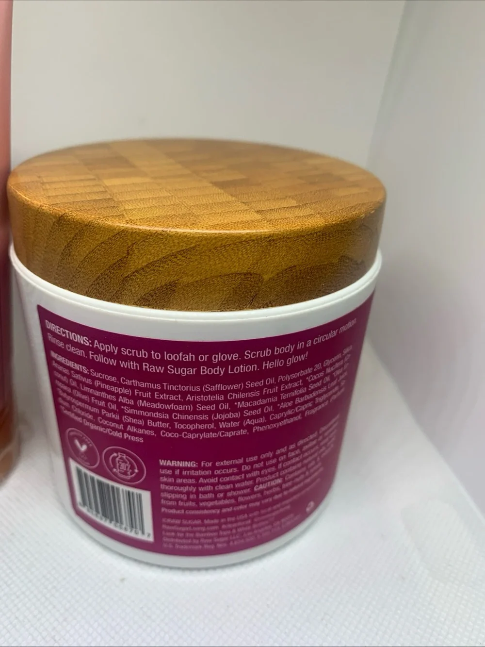 Raw Sugar and Tree Hut Body Scrubs New